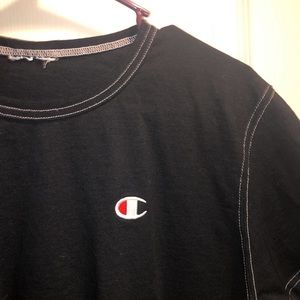 champion black t-shirt